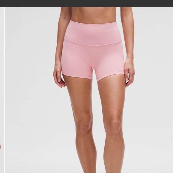 Lululemon Align High-Rise Short 4" size 2 pink - Picture 4 of 7